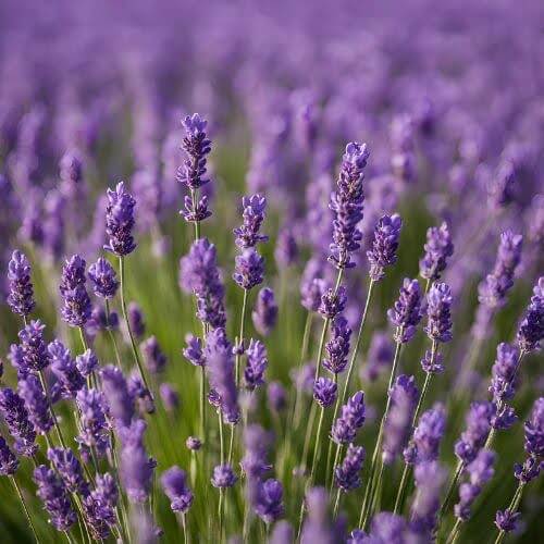 A beautiful field of lavender